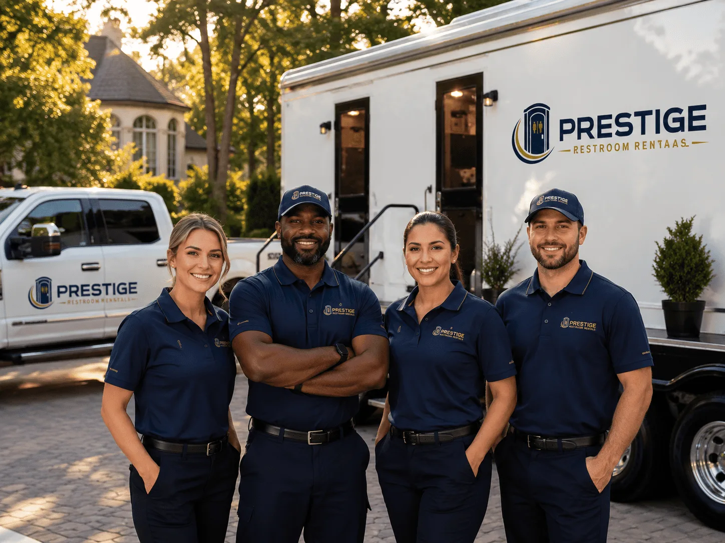 Trusted Luxury Portable Restrooms company in Long Branch, TX